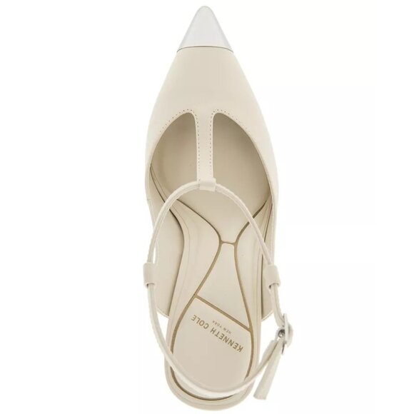 Kenneth Cole New York Women's Romi Cap Toe T-Strap Pumps - Picture 2 of 4